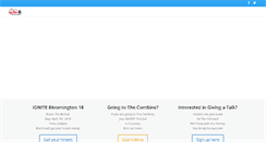 Desktop Screenshot of ignitebtown.com